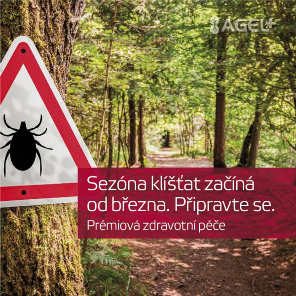 Sezóna klíšťat začíná od března. Připravte se.